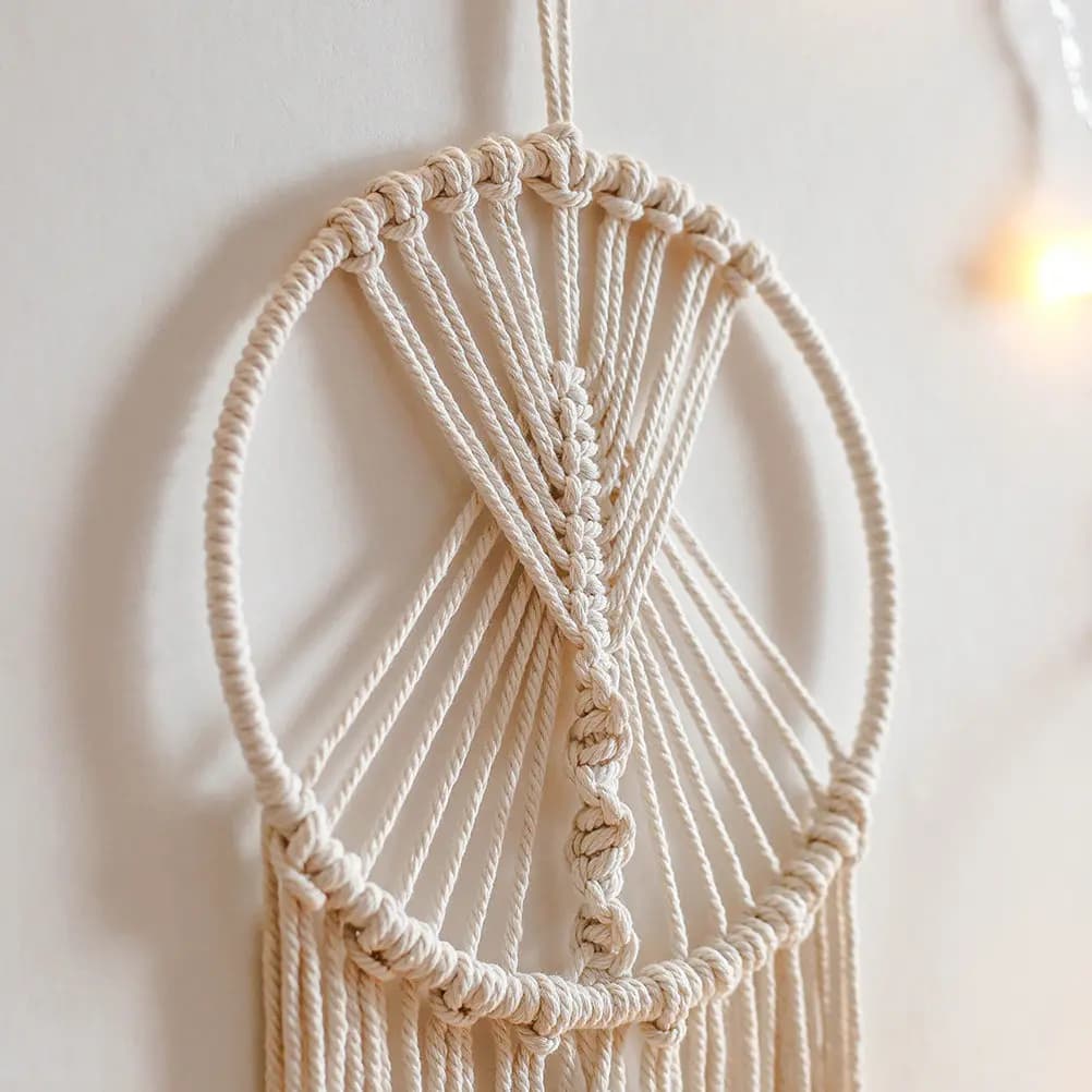 Tassel Tapestry Hanging Decor Bohemian Style H Woven Dream Catcher nament for Car Wall Tapestry Decor Home Bedroom Window