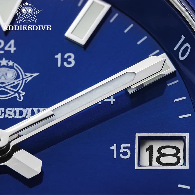 ADDIESDIVE New Men Watch Luxury Japan 8215 Automatic Diving Sapphire Mechanical Watch Luminous Ceramic Bezel 200m Waterproof
