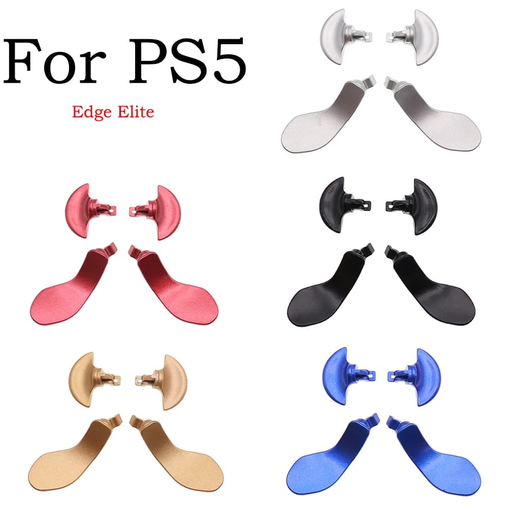 4 in 1 per PS5 Edge Elite maniglia chiave posteriore in metallo per PS5 Elite Controller maniglia sostituire accessori