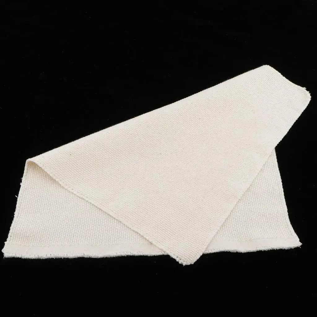 Classic Aida Embroidery Cloth Cotton Monks Sewing Accessory for Punch Needling Rug Hooking and Stitching
