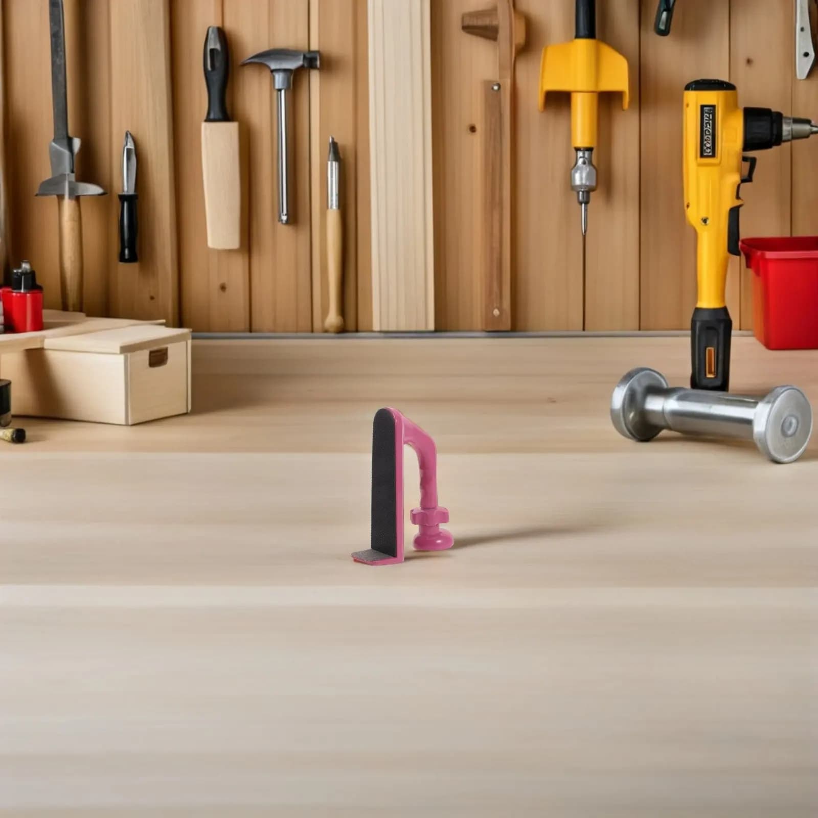 Blocca Porta Portatile Rosa, Dispositivo di Sicurezza per Camere d'Albergo, Appartamenti, Viaggi, Antifurto, Senza Installazione, Robusto
