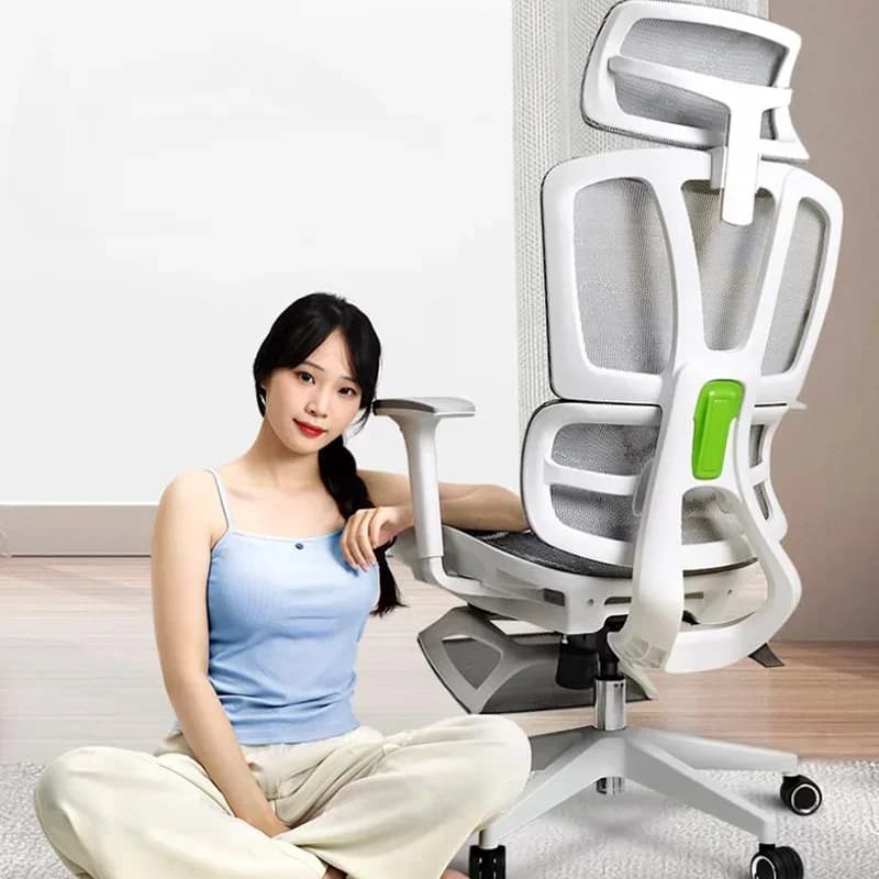 Sedie da ufficio ergonomiche moderne Computer da gioco Poltrona girevole Sedie da ufficio Poltrona reclinabile Mobili da ufficio rilassanti Bureaustoel LLOC