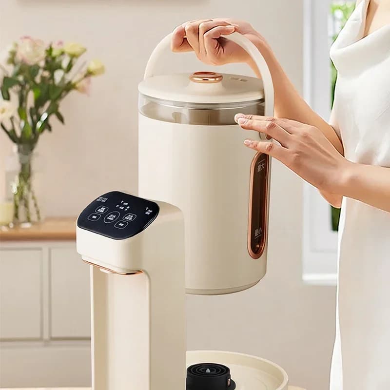-3.0L glass electric kettle with large thermopot