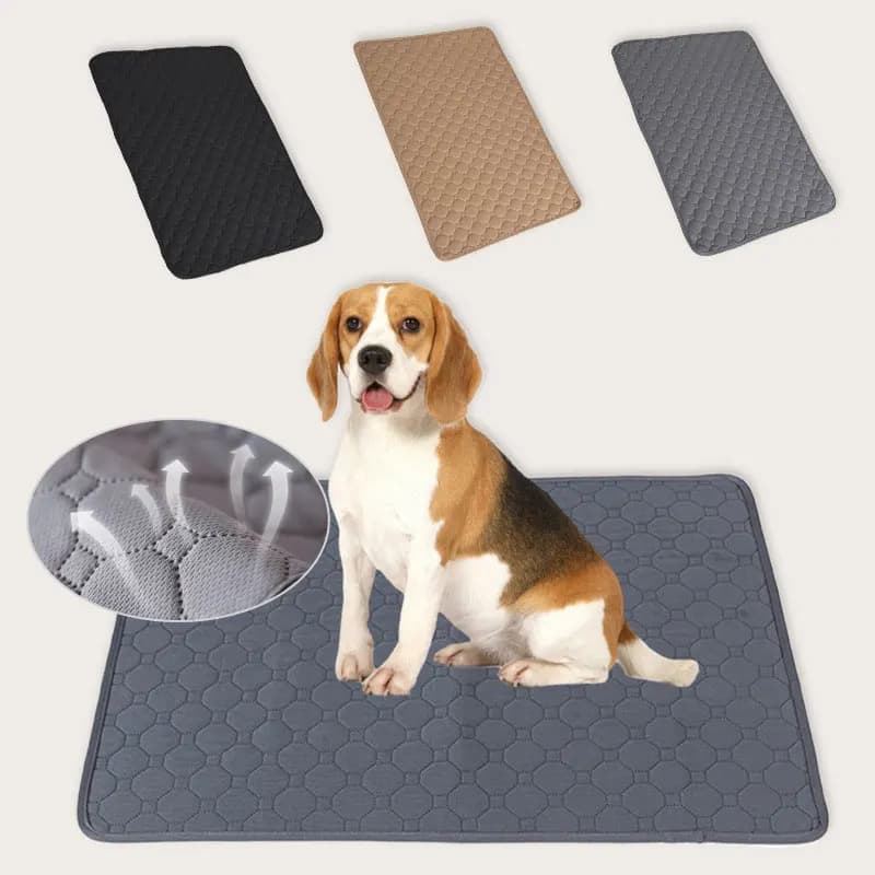 Pet Dog Urine Pad Mat Thickened Absorbent Leak Proof Cat Nest Pad Washable and Reusable Dogs Urine Pad Pet Supplies