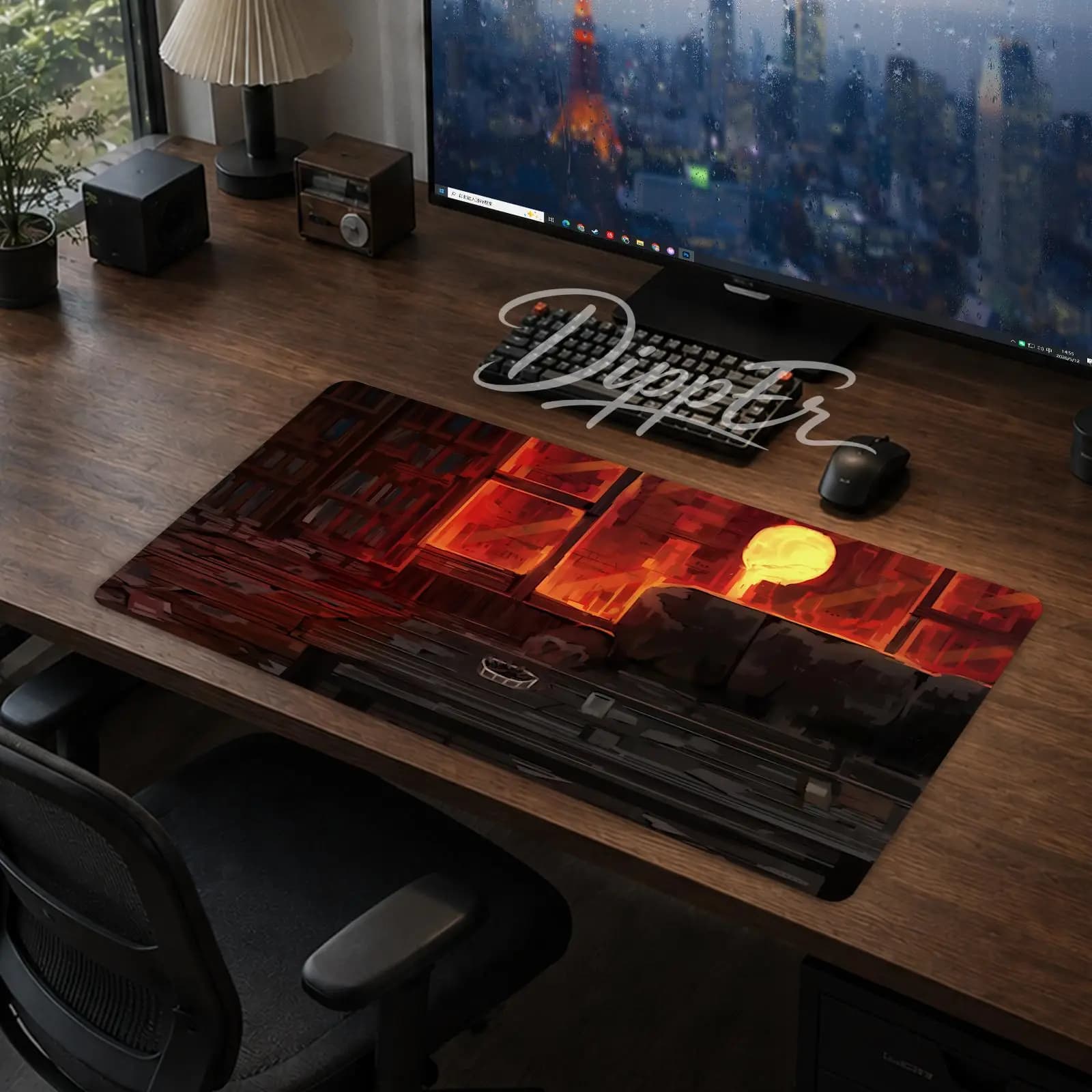 A-Library of Ruina Mouse Pad Office Large Desk Mat Gaming Mousepad Rubber Bottom Non-Slip Cushion 900X400
