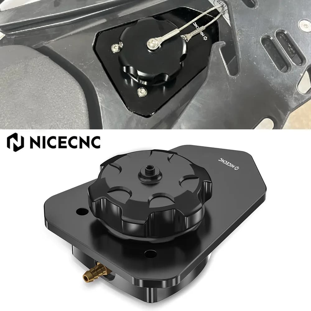 NICECNC Per KTM 690 SMC R Enduro /R SMCR 2019-2024 Moto Tappo Del Carburante Copertura Tappo Del Collo di Riempimento Del Carburante Kit