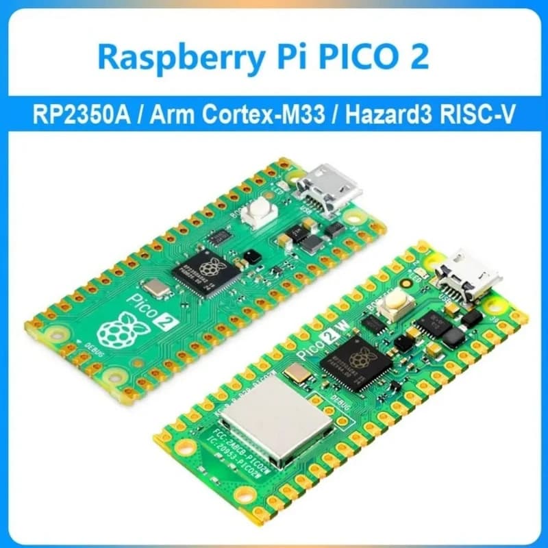 Original development card Raspberry Pi Pico, Pico or Pico H with pin header, supports MicroPython/ C + +