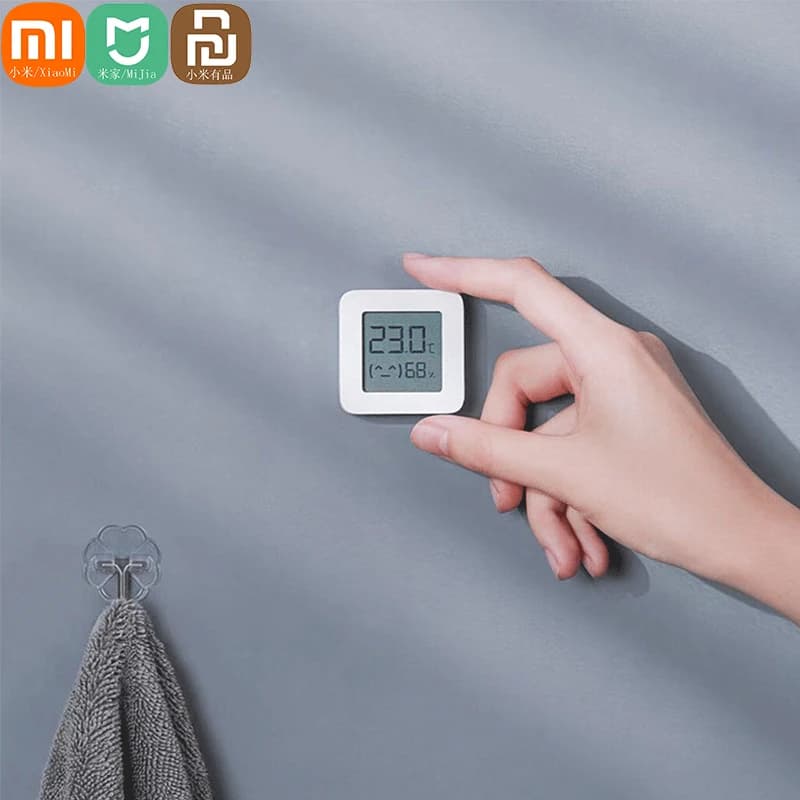 XIAOMI Mijia Smart Bluetooth Thermometer 2 Wireless Smart Digital Hygrometer Thermometer Works with the Mijia APP