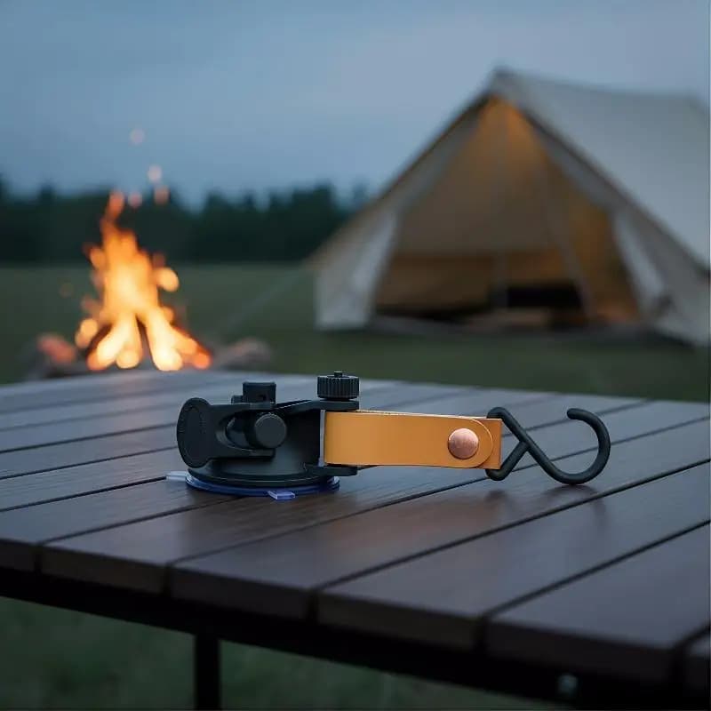 Durable Suction Cup Buckles 4 Pcs for Car Tent Outdoor Camping Strong Load Bearing