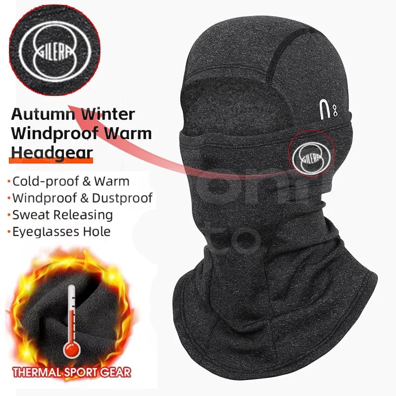 For Gilera GP800 Fire Nexus 500 Runner 50 125 200 Winter Hot Sunset Tattico Moto MTB Mask Integrated Windproof