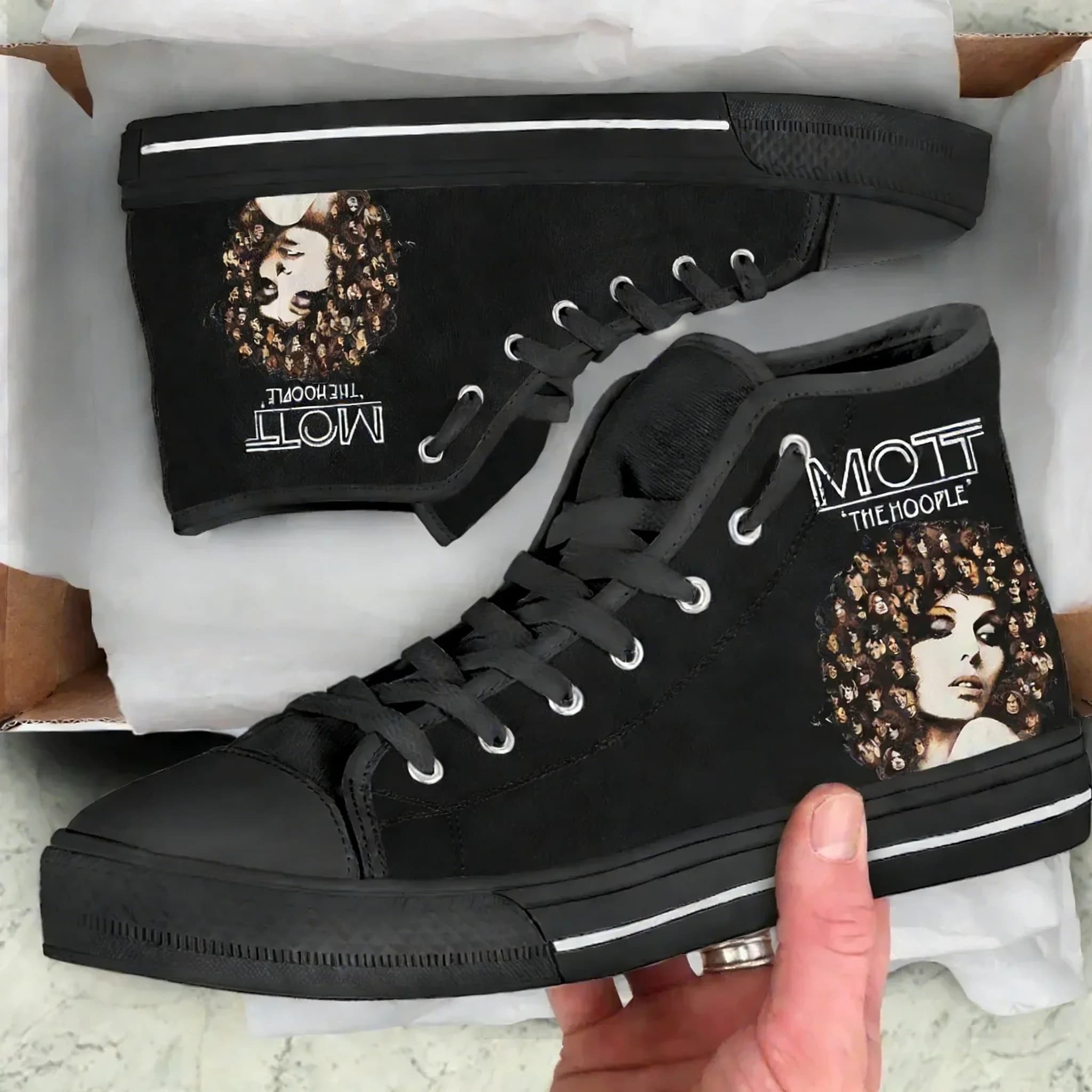 Hot Cool Fashion Pop Funny New Summer The Hoople High Quality Sneakers Casual Shoes Men Women High Top Classic Board Shoes