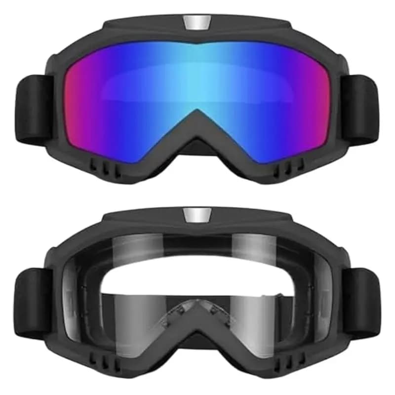 A60E-MX Descent Motorcycles Dirt Bike 2-Pack ATV Goggles Gear Ski Motocross Accessories Goggles Glasses