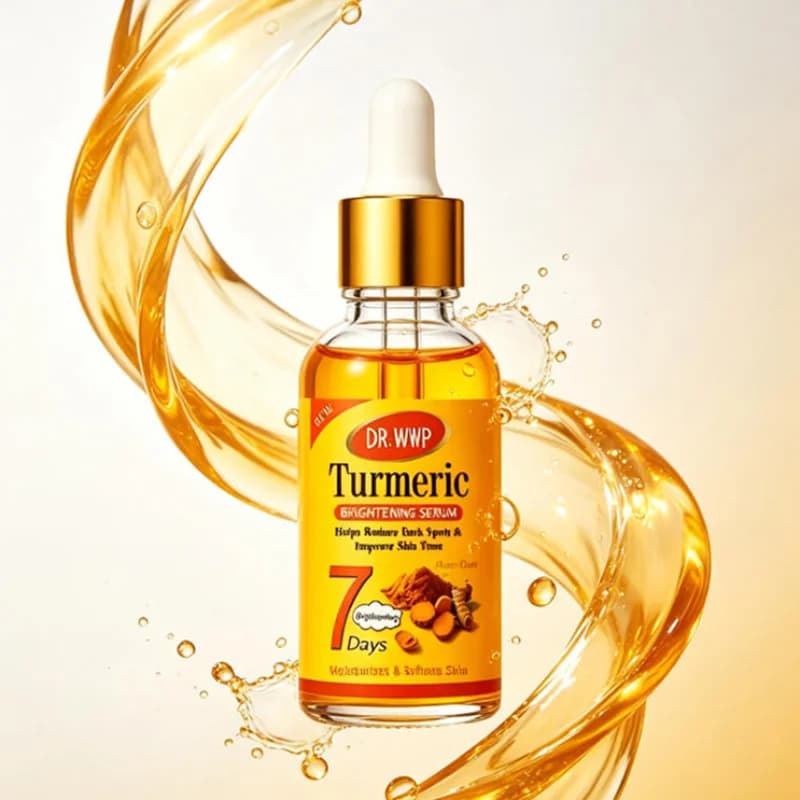 1/2/3Pcs Turmeric Face Serum 30ml Vitamin C Hydrating Nourishing Glow Skin Essence Daily Moisturizer For All Skin Types