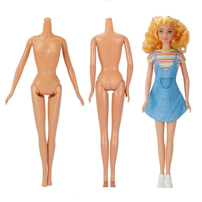 Nuovo corpo della bambola da 30cm 1/6 Bjd 7 articolazioni mobili 27cm di altezza bambola corpo ragazze fai da te vestire giocattoli
