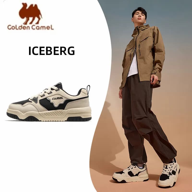 GOLDEN CAMEL Scarpe sportive da skateboard Sneakers da uomo e da donna Scarpe da corsa casual per uomo Tendenza Moda antiscivolo Comode