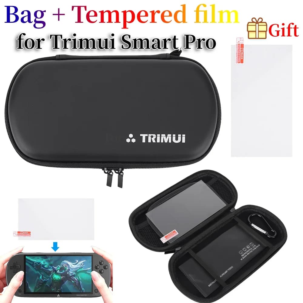 Per Trimui Smart Pro EVA custodia rigida custodia rigida antigraffio custodia impermeabile antipolvere per Console di gioco portatile
