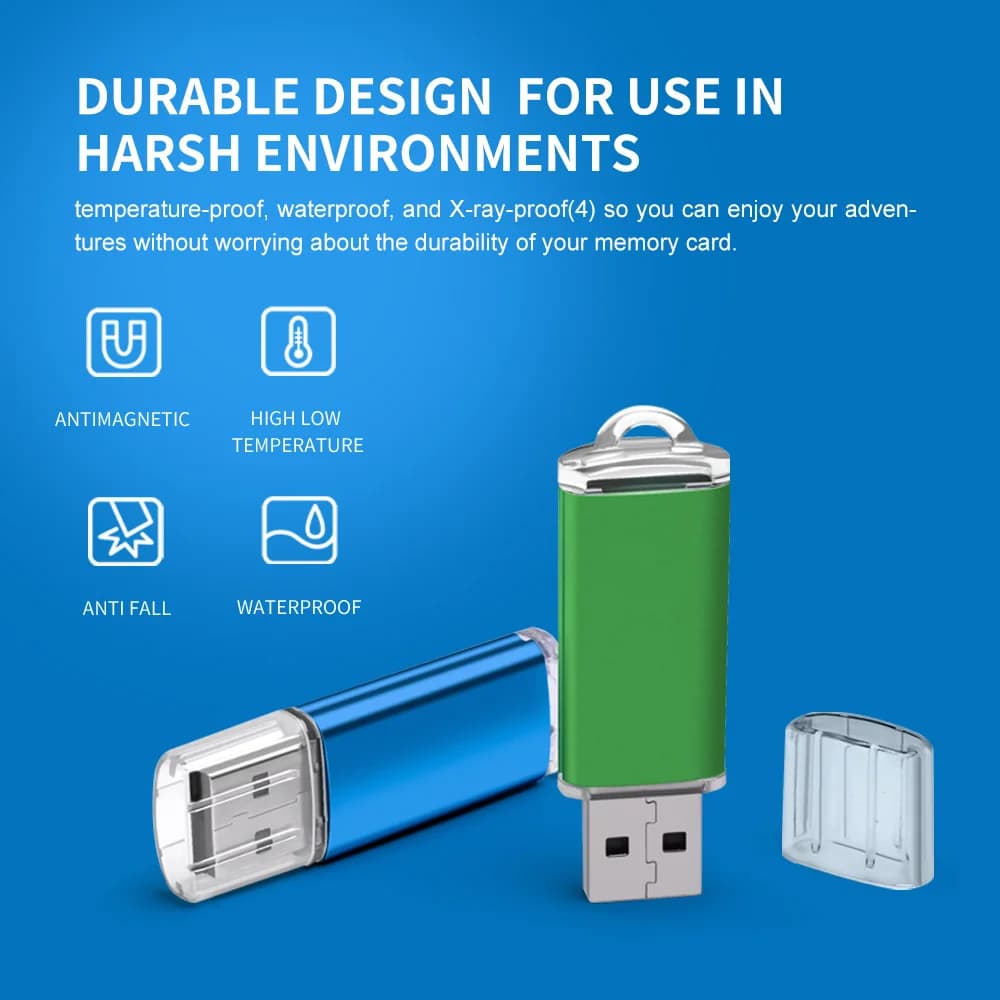 Chiavetta USB Chiavetta USB 3.0/2.0 ad alta velocità Chiavetta USB 64G 32G Chiavetta USB in metallo Disco di memoria Cle USB Shipp gratuito