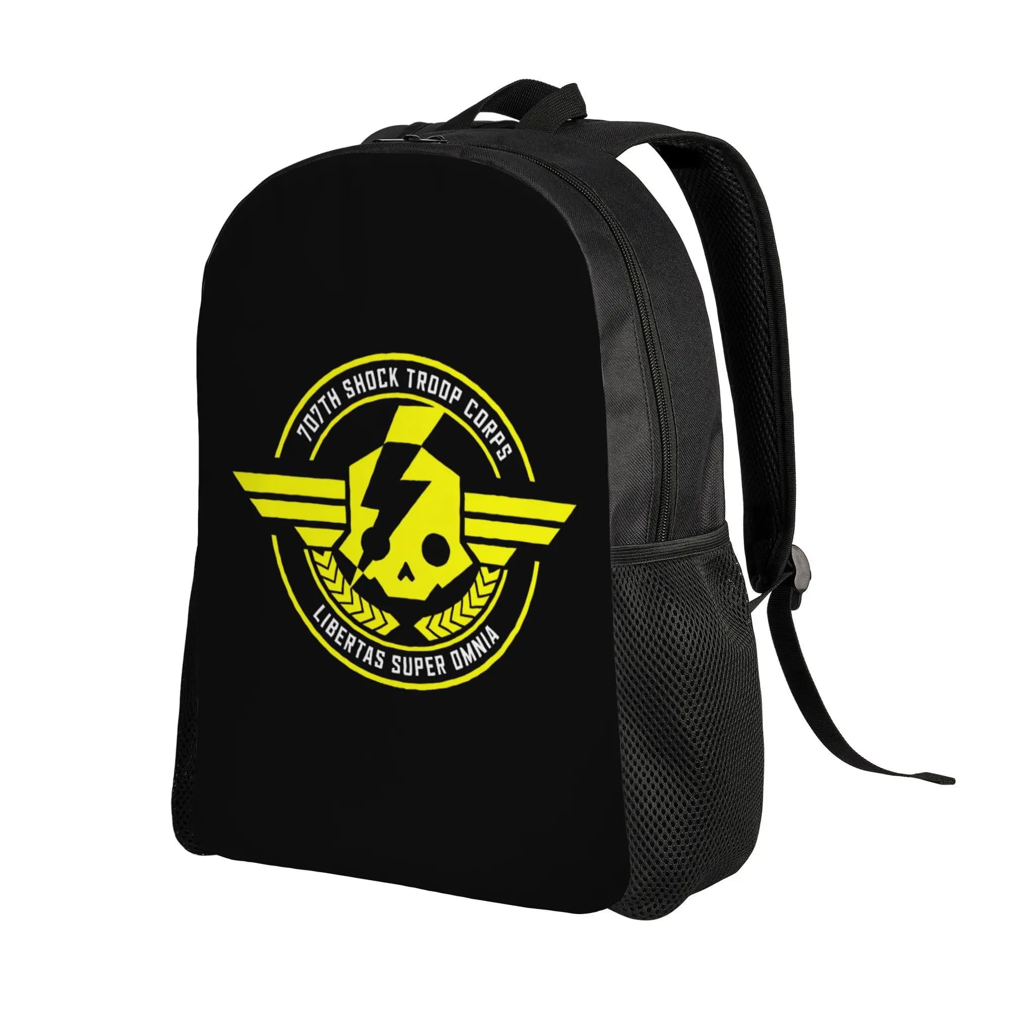 Riding Style Fashion Printed Backpack, Suitable for Commuting, Travel, and Leisure, Suitable for Both Men and Women