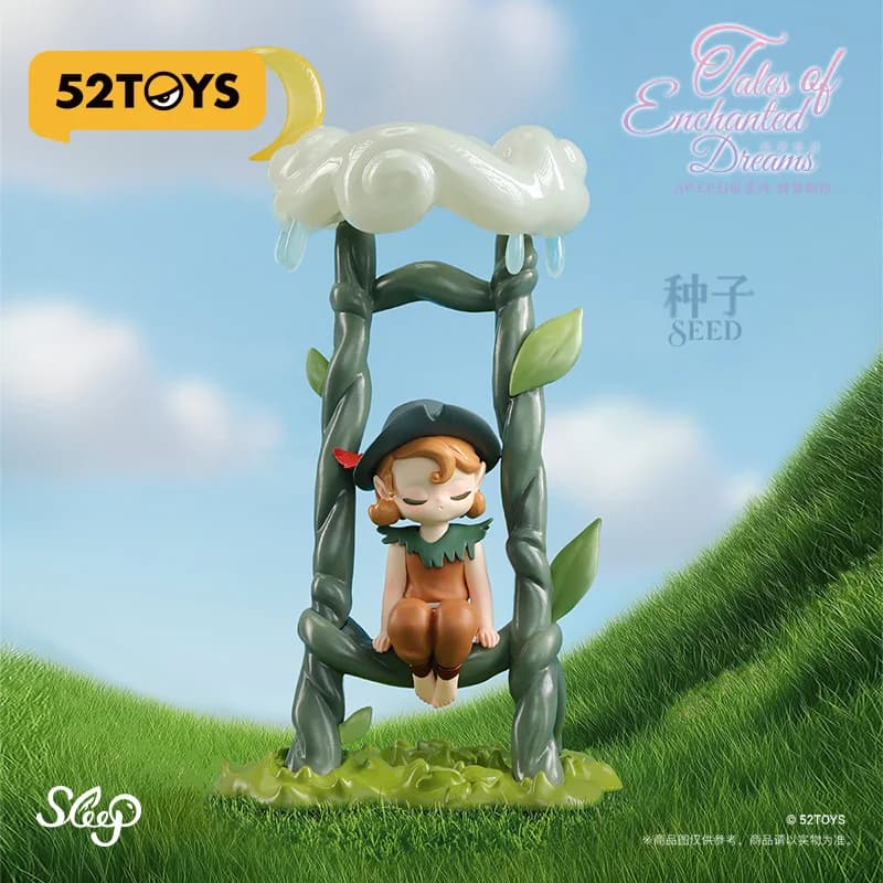 52TOYS Dream Stories Enchanted Chechen Series Guess Bag Box Mysterious Toys Doll Cute Anime Figure Ornaments For Desktop Gift