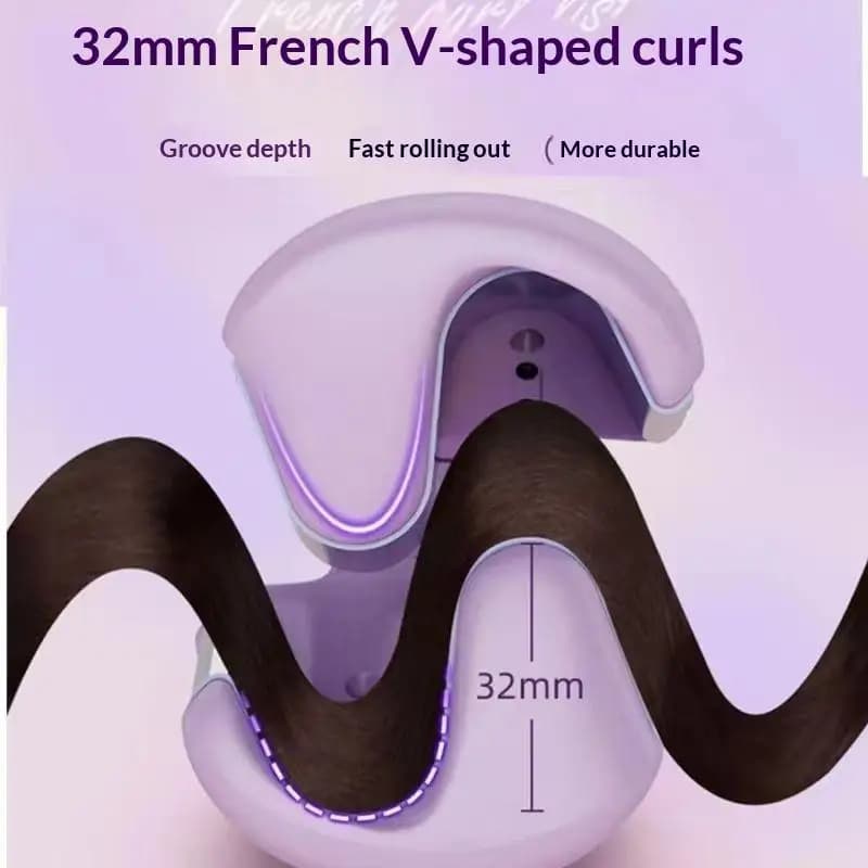 Electric Hair Curler 32mm Large Wave Styling Ceramic Hair Long Lasting Curling Iron Styling Tool Curling Wand Hair Waver