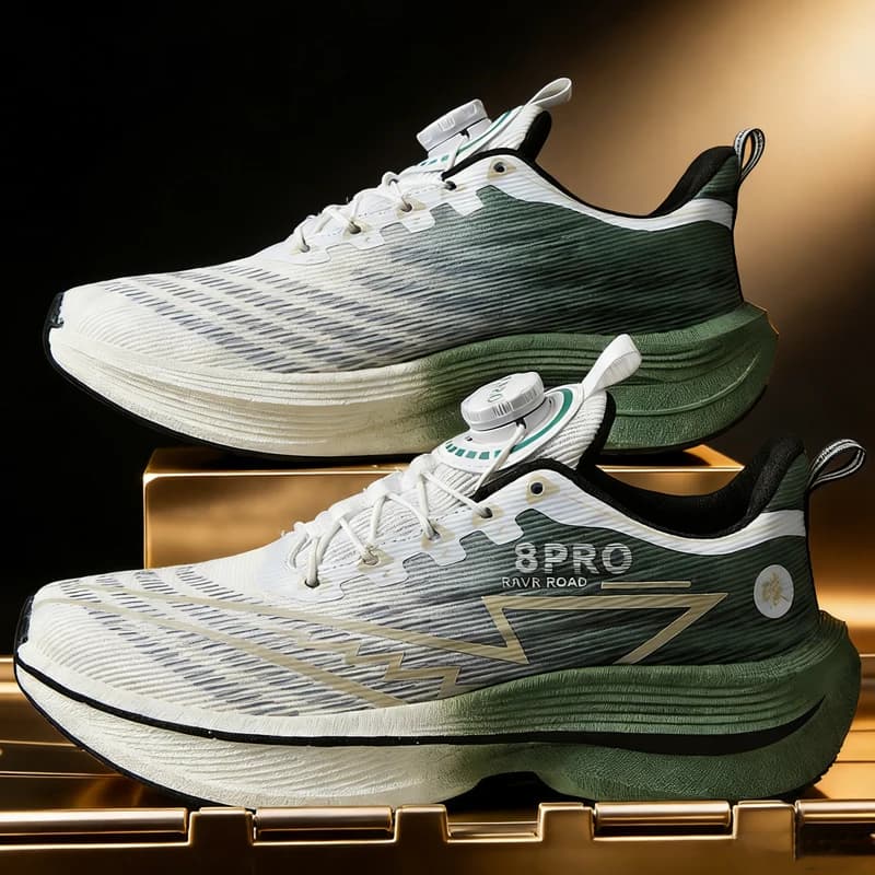 Professional Athletic Running Shoes with Carbon Plate for Marathon, Breathable and Lightweight, Comfortable Sneakers for Men and Women
