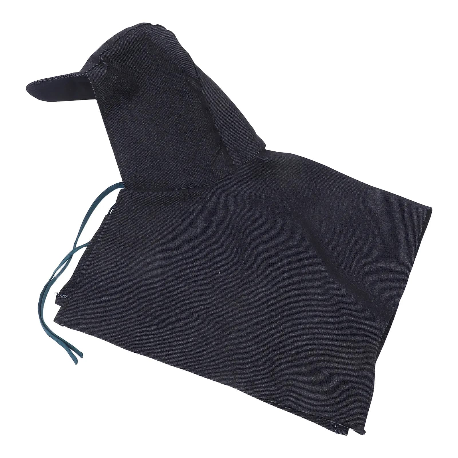 3Pcs Hard Hat Neck Protector Breathable Denim Safety Hood Cover for Shoulder Neck Shade Welding Grinding Construction Work Cap
