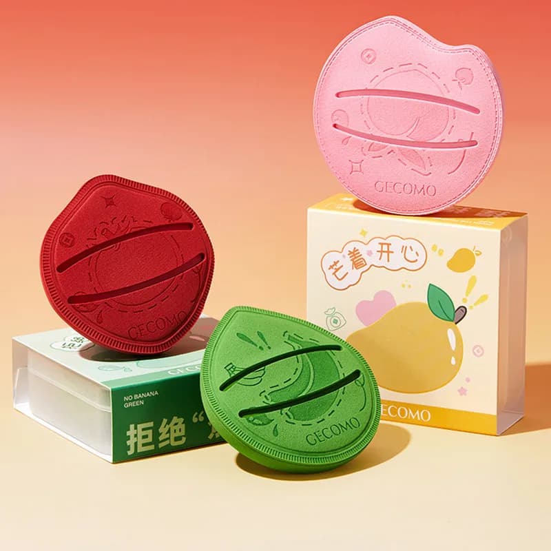 Spugna per frullatore morbida con cuscino d'aria spesso, crema liquida, fondotinta in polvere, spugna cosmetica, contorno, strumento applicatore per trucco professionale