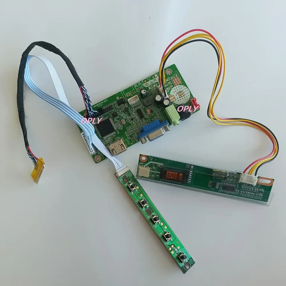 Scheda controller 58C VGA compatibile HDMI per LTN121W1-L01 LTN121W1-L03 LTN141W1-L05 LTN141W1-L09 1280x800 Pannello schermo LCD LED