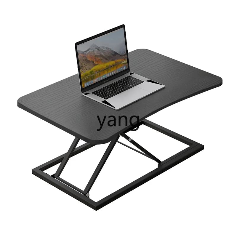 LMM Standing Laptop Desktop Monitor Workbench Office Desk Heightening Stand