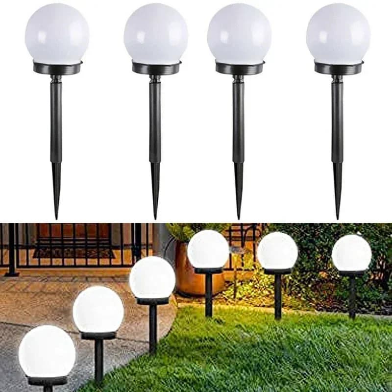 1/3/9PC Lampada a LED ad energia solare Lampada a energia Luce da giardino esterna impermeabile Pannello solare stradale Luci a sfera Lampada da giardino
