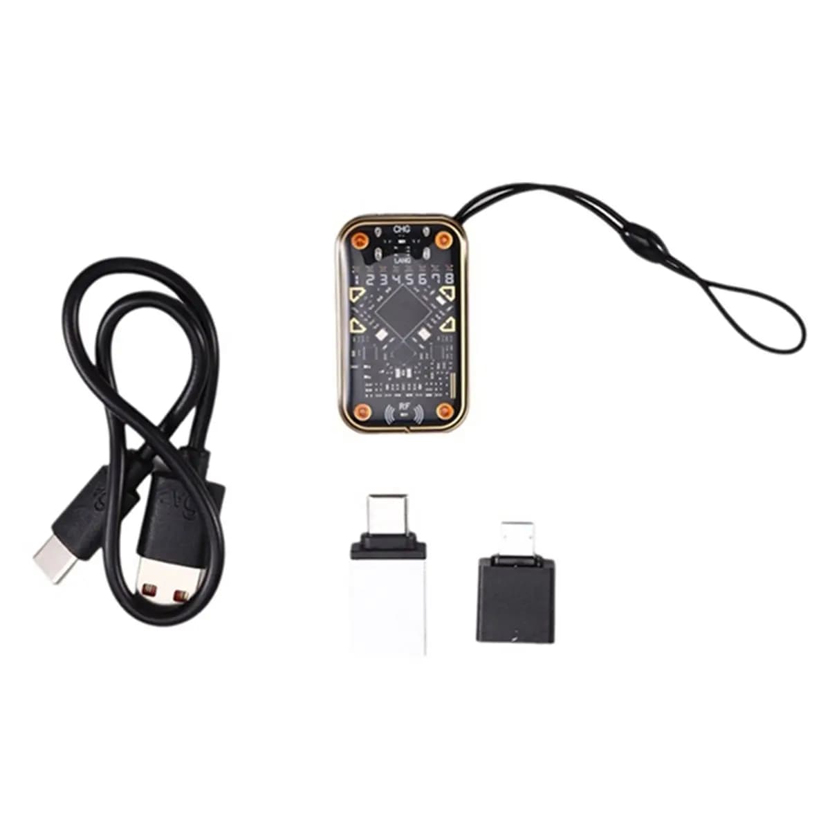 Disponibile Chameleon Ultra V2.0 Emulatore RFID Definitivo, Duplicatore NFC + 6 Portachiavi CUID, 4 Portachiavi UID, Lettore RFID con Decodifica Schede 125Khz 13.56Mhz