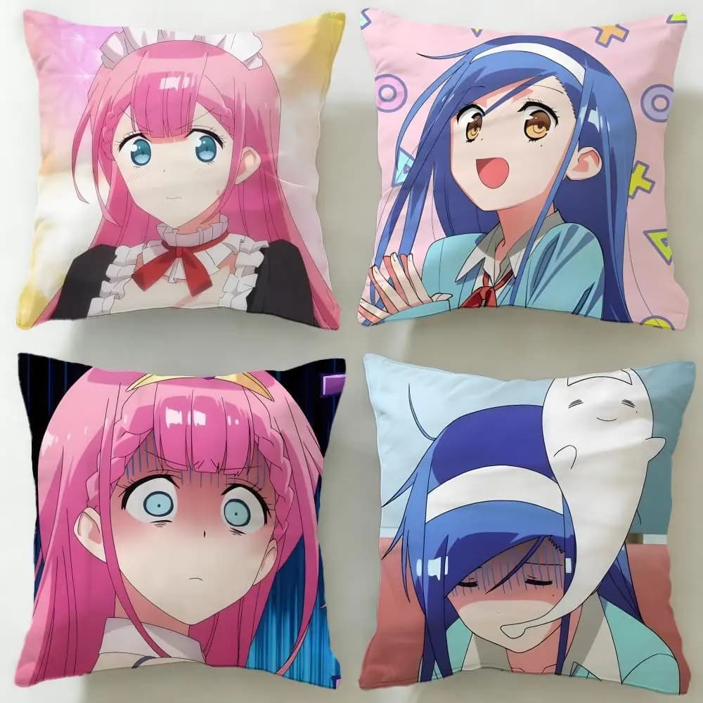 Fodera per cuscino Harem Anime We Never Learn, morbida e facile da lavare – versatile per divano, letto, viaggi e ufficio