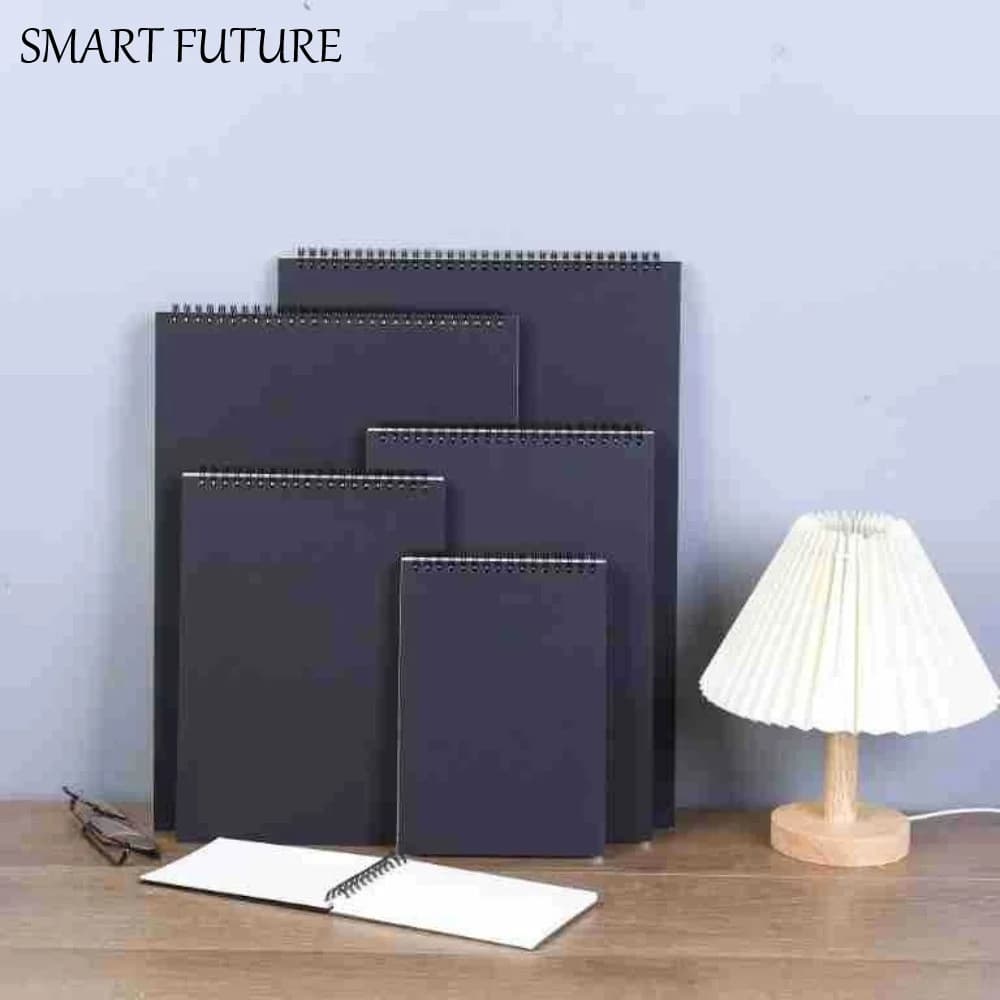 Waterproof Up Turning Loose-Leaf Sketchbook Taking Notes Diary Hand Ledger A4 A5 A6 8K 16K Journal Memo Notepad Workbook