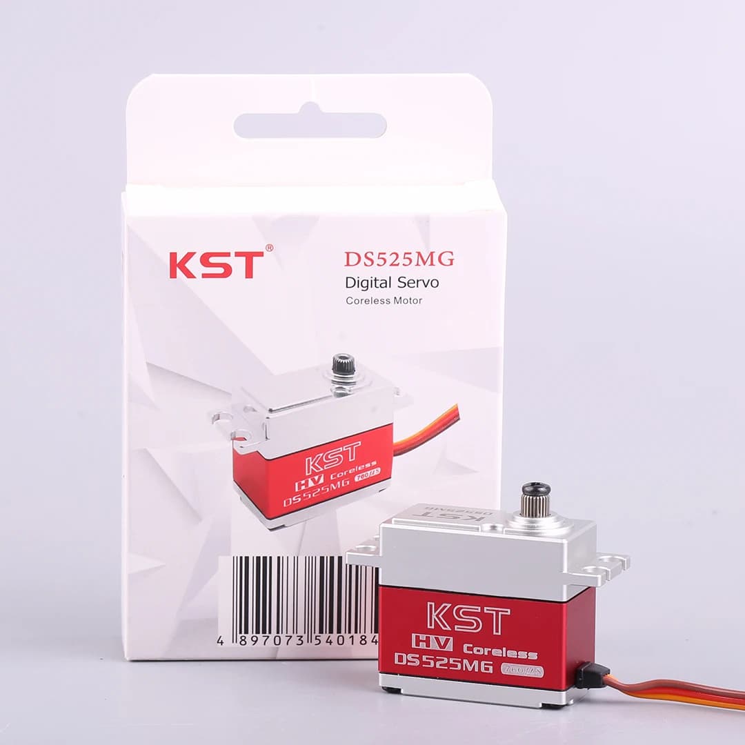 KST DS525MG HV 6-8.4V 7.5kg 760us 2BB Cuscinetto A Sfere Metal Gear Coreless Servo Digitale Per RC UAV Auto Barca Robot Elicottero Giocattoli