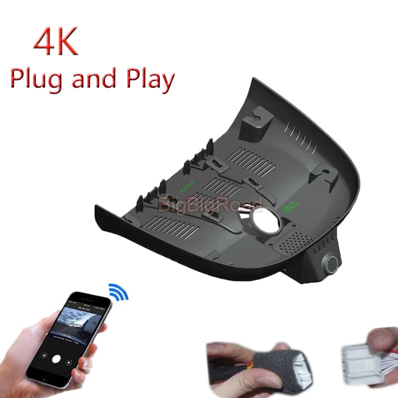 4K Plug And Play Auto Wifi DVR Videoregistratore Dash Camera Scatola Nera Visione Notturna Per Cadillac LYRIQ 2022 2023 2024 FHD 2160P