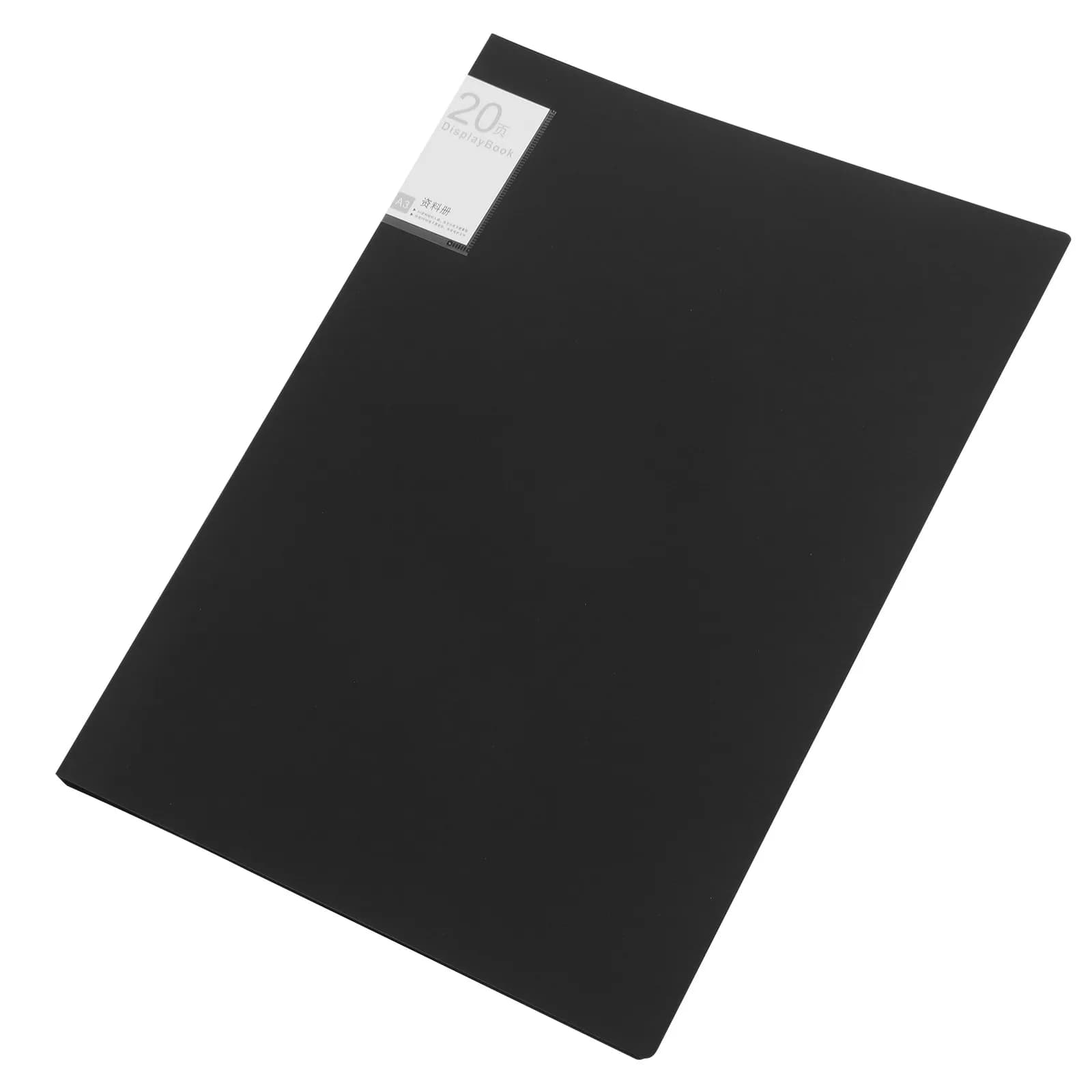 Cartella Portadocumenti in Plastica Leggera e Portatile, Adatta per Ufficio, Scuola, Casa, Archiviazione Documenti e Presentazioni