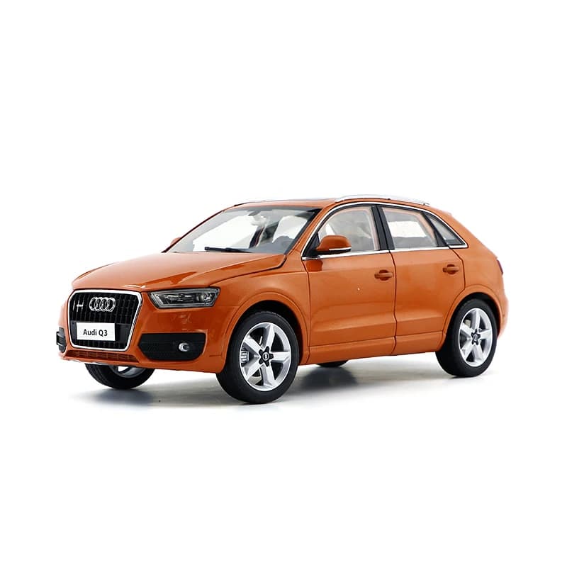 Modello originale 1:18, Cina FAW VW AUDI Q3 2013, City SUV, modello di auto in lega per display, regali e collezioni