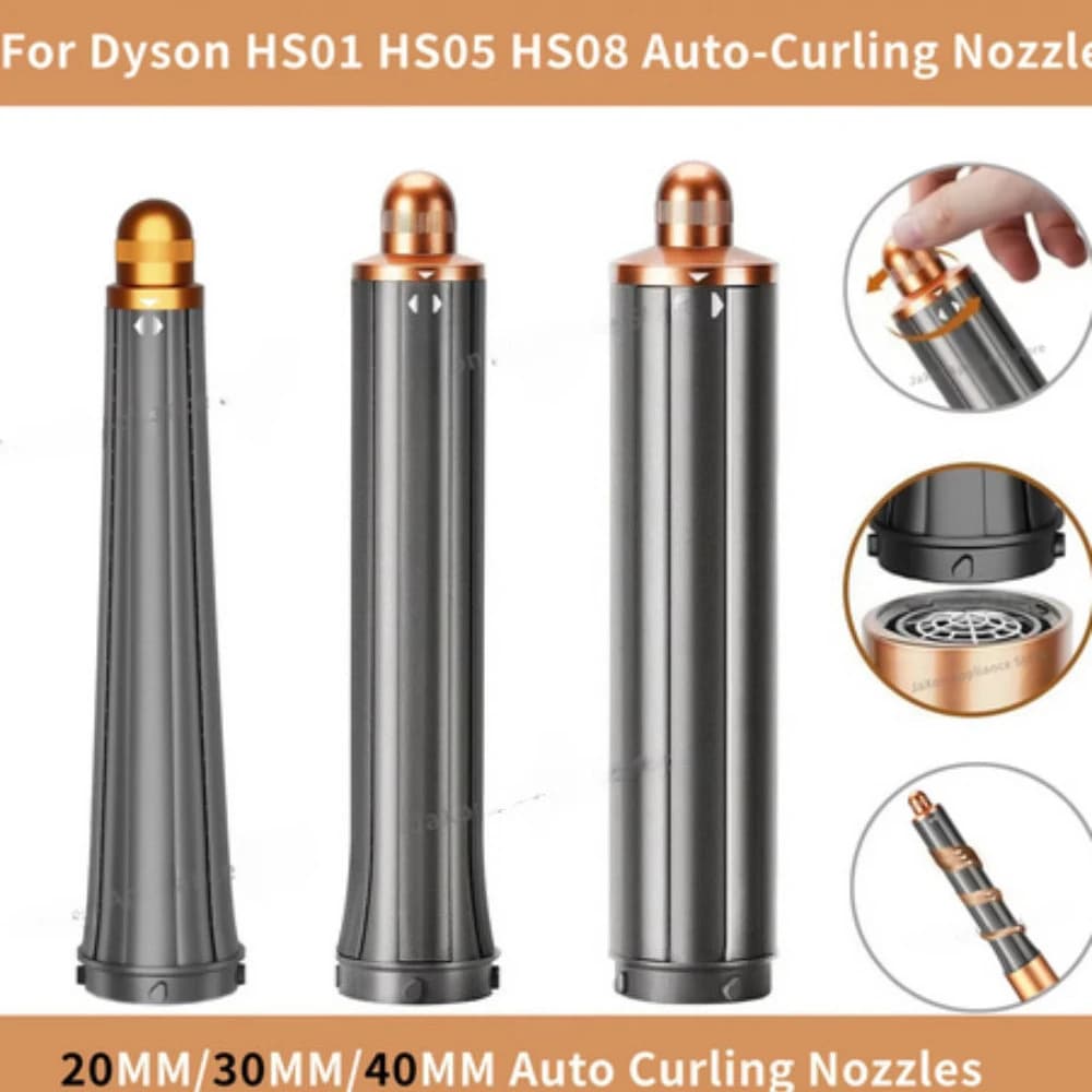 New Cone Plate Style for Iron Curler Automatic Airwrap 20mm to 36mm, Suitable for Professional and Home Use, Hair Styling Tool