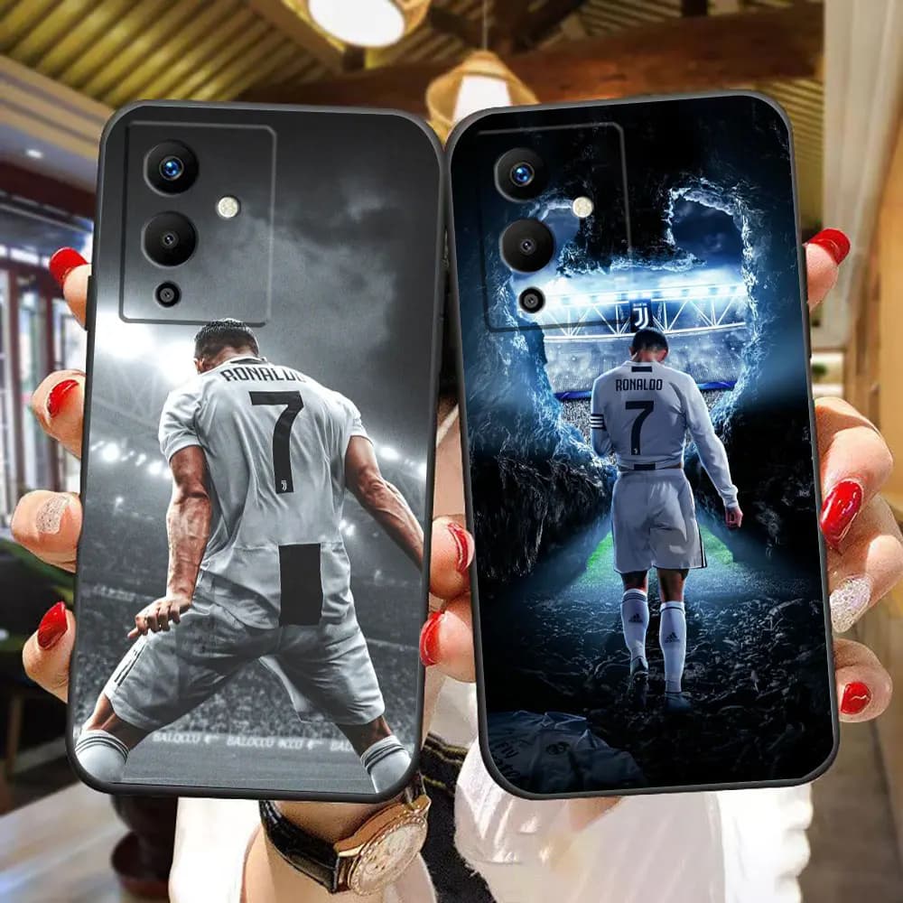Calcio Calcio Superstar 7 10 Cassa Del Telefono Per Infinix ZERO TECNO CAMON SPARK 20 30 30S 40 POVA 5 6 7 POP SMAR 8 9 10 Borsette copertura