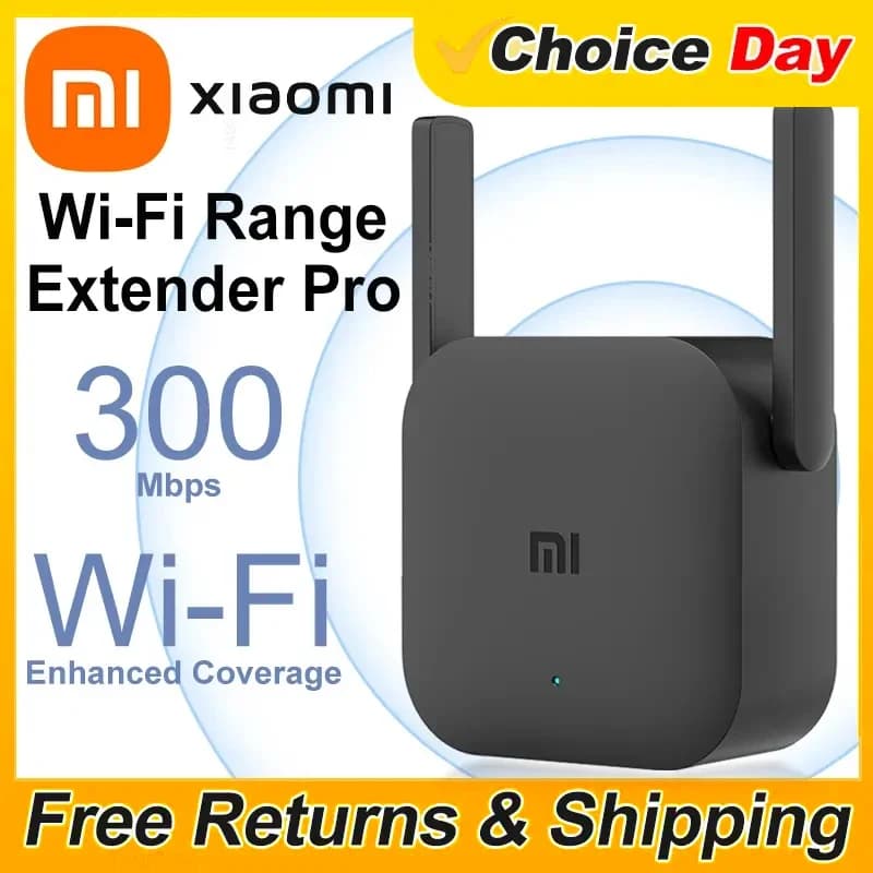 Xiaomi Wifi Amplifier Pro 300M 2.4G Repeater Network Expander Range Extender Roteader Mi Wireless Wi-Fi Router