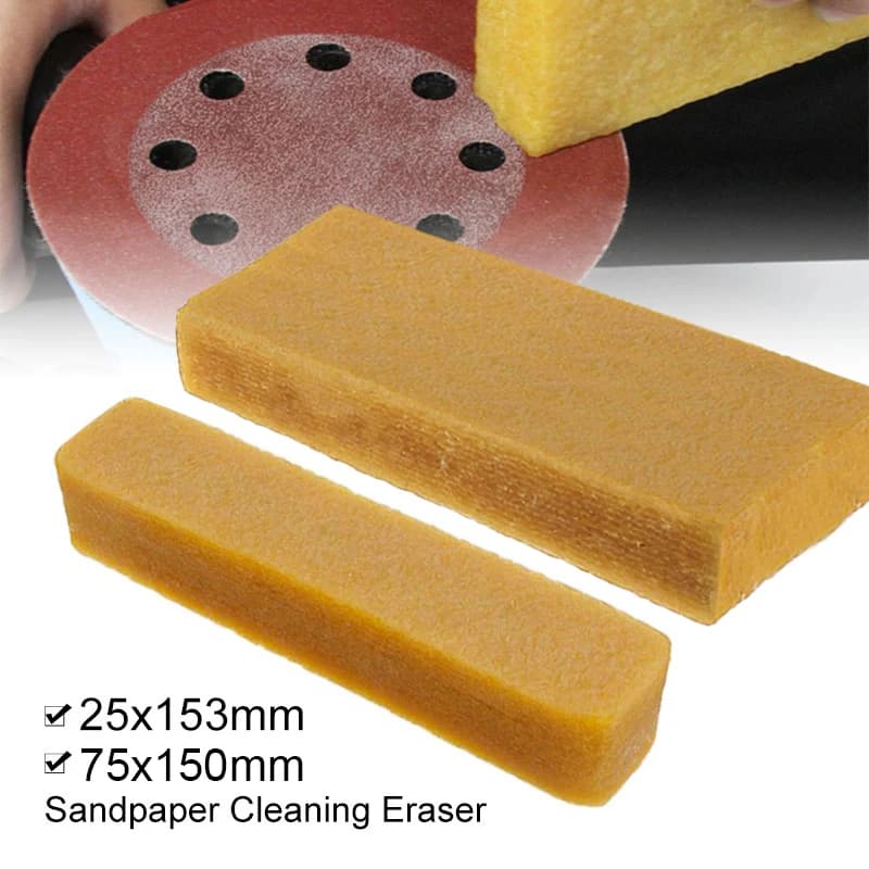 1Pc Pulizia Abrasiva Colla Stick Nastro Abrasivo Fascia Tamburo Cleaner 25x25x153mm Carta Vetrata Pulizia Gomma Per Nastro disco levigatrice