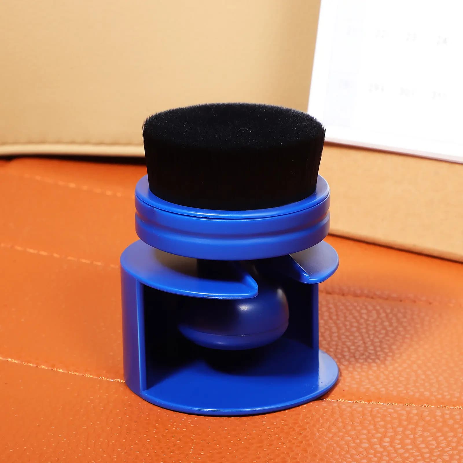 Set di Spazzole per Lucidatura Pneumatici con Testa Staccabile in Nylon Morbido, Impugnatura Comoda, Strumento per Pulizia e Applicazione su Ruote Auto