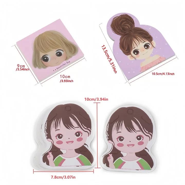 50 pz Cute Girls Barrettes Display Carte Fermagli Per Capelli Imballaggio Carte di Carta per Accessori Per Capelli FAI DA TE Cartellini Dei Prezzi Al Dettaglio Etichette Porta