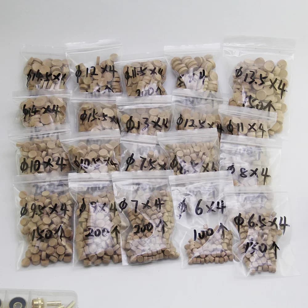 100pcs Saxophones of all sizes Mid-range horn Trumpet Ordinary sound-absorbing gasket for the water release valve sealing gasket