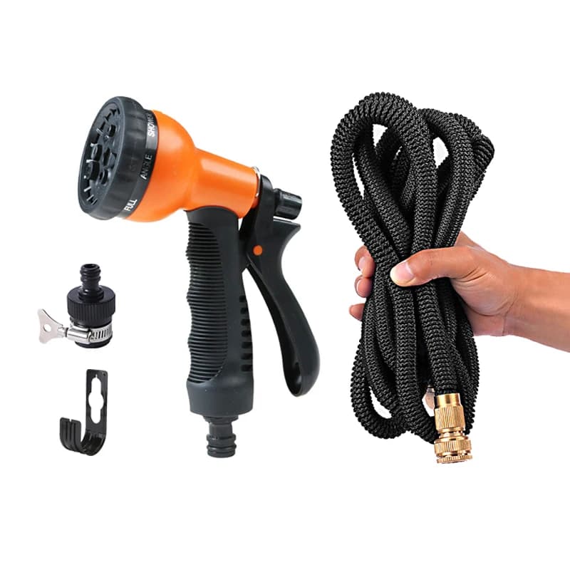 Garden water hose Expandable irrigation pipe Flexible hose for high pressure irrigation for self-washing Garden irrigation Magic hose for irrigation