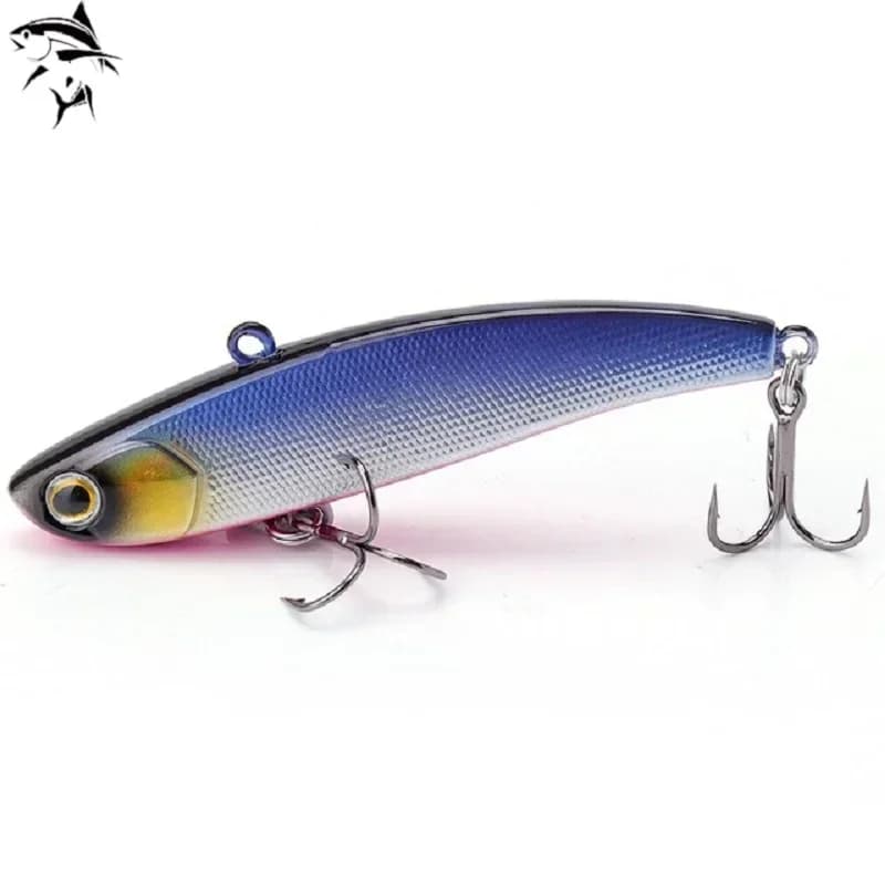 80 mm17g Ima kume Winter Ice Fishing VIB Lure Long Casting Bait Sinking artificiale Ratlin Japan Hook Koume Ratlin muslimah