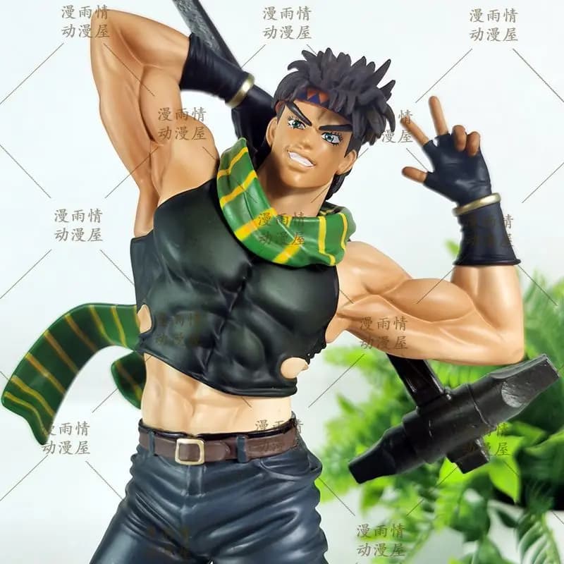 27-30 cm Cosplay Joseph Joestar Statua Modello da collezione Materiale PVC Display statico Ornamento a tema anime