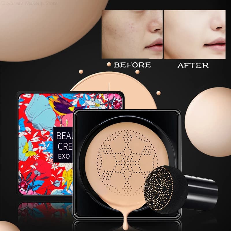 Hot BB Air Cushion Base Funded DC Fungus Head Hydrating Cream Moisturizing Corrector Lighting Waterproof Skin Tone Cheats