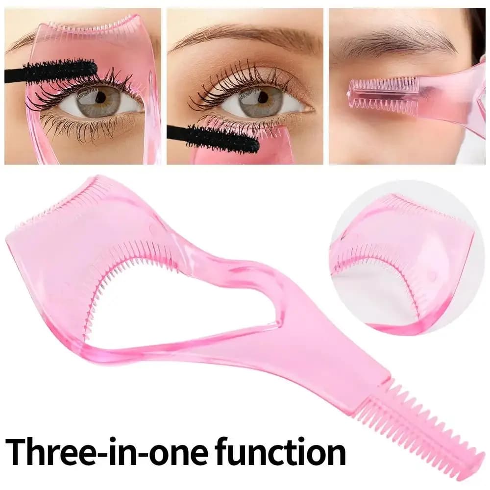 Eyelash Tools 3 in 1 Mascara Shield Application Protection Card Eyelash Guide for Beauty Cosmetic Makeup Tool, Eyeliner Assistant