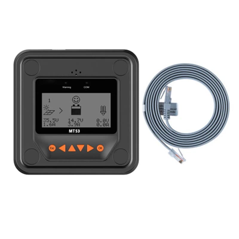 Misuratore remoto MT53 compatibile con il regolatore solare IT/ET-NC G3 MPPT Display LCD Meter MT-53 Misuratore LCD